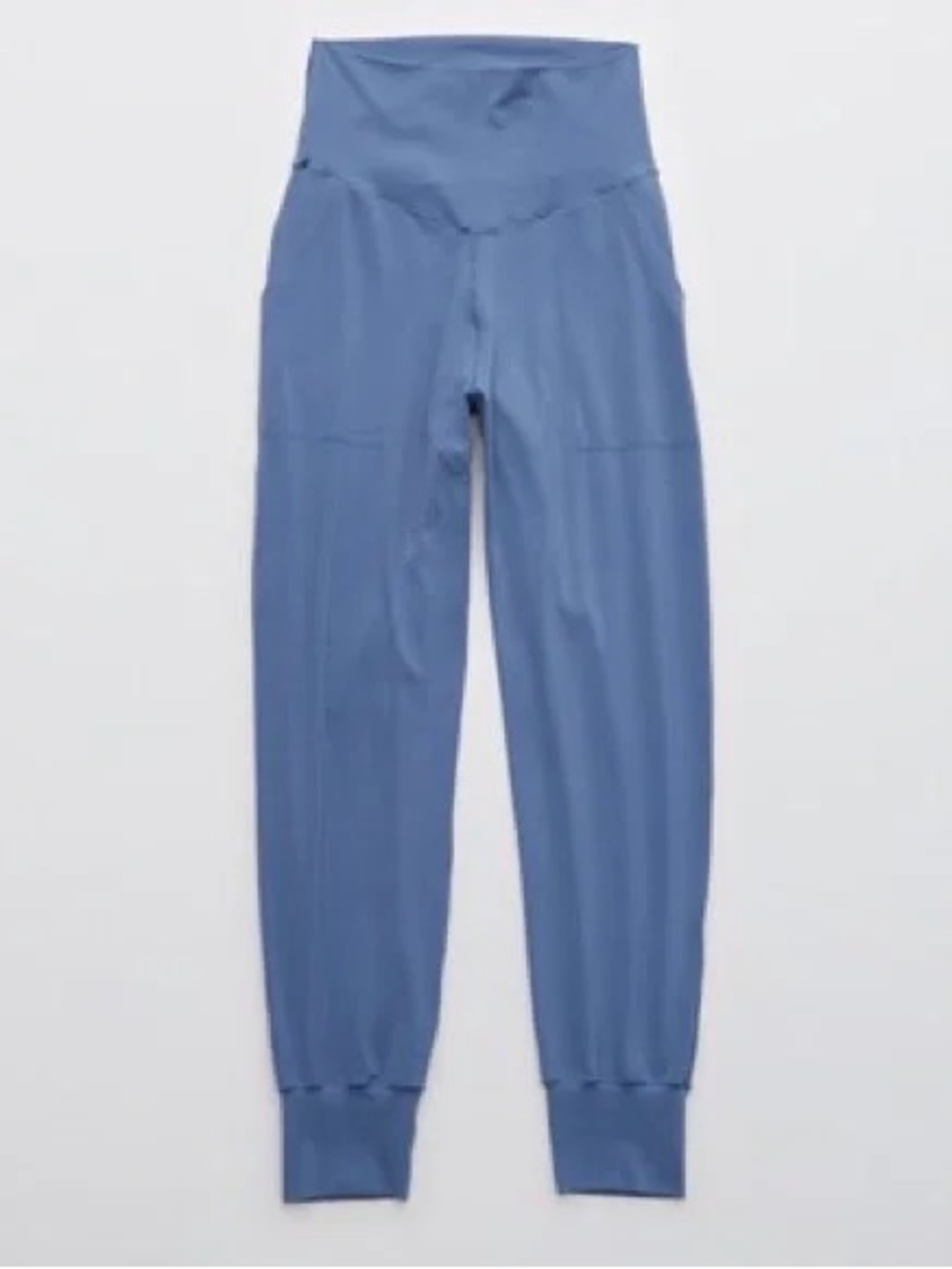 AERIE Offline Real Me High Waisted Joggers Blue Large